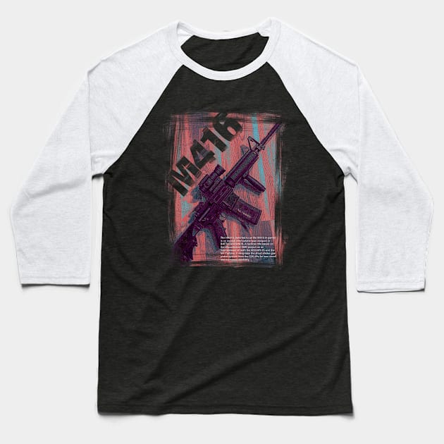 M416 spesification Baseball T-Shirt by happymonday